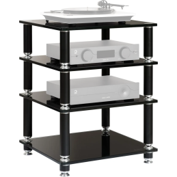 	Meubles Disques et Platines Vinyles - NorStone - Stabbl HiFi Noir satin
