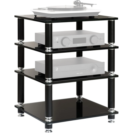 Meubles Disques et Platines Vinyles - NorStone - Stabbl HiFi Noir satin