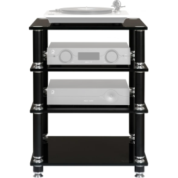 	Meubles Disques et Platines Vinyles - NorStone - Stabbl HiFi Noir satin