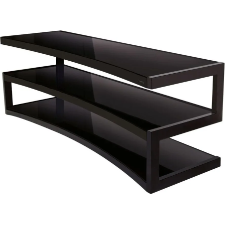 Meubles Disques et Platines Vinyles - NorStone - Esse Curve noir satiné...