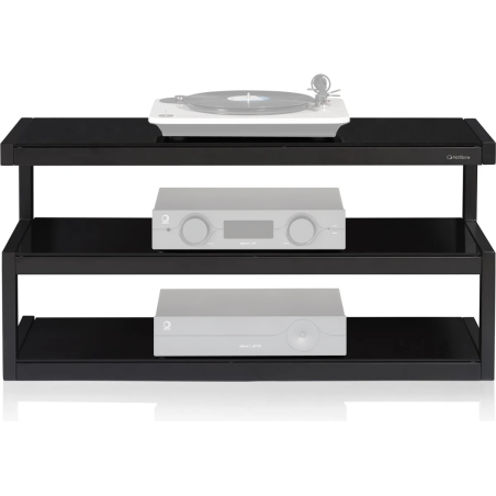 Meubles Disques et Platines Vinyles - NorStone - Esse noir verres noirs