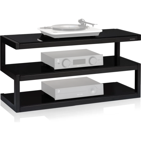 Meubles Disques et Platines Vinyles - NorStone - Esse noir verres noirs