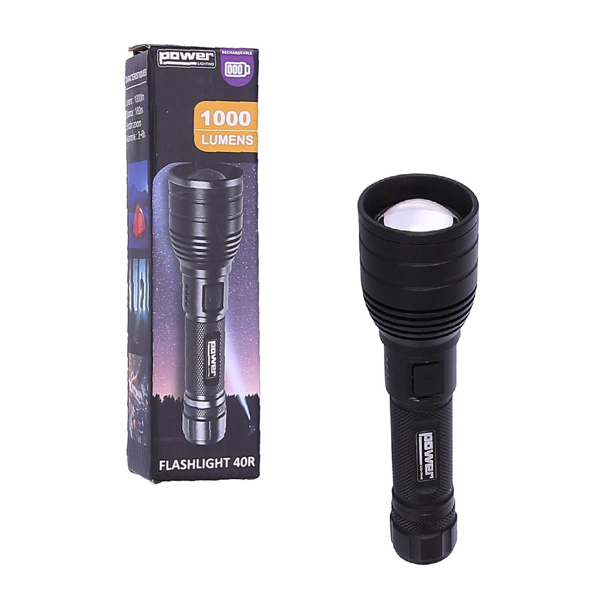 Lampes - Power Lighting - FLASHLIGHT 40R