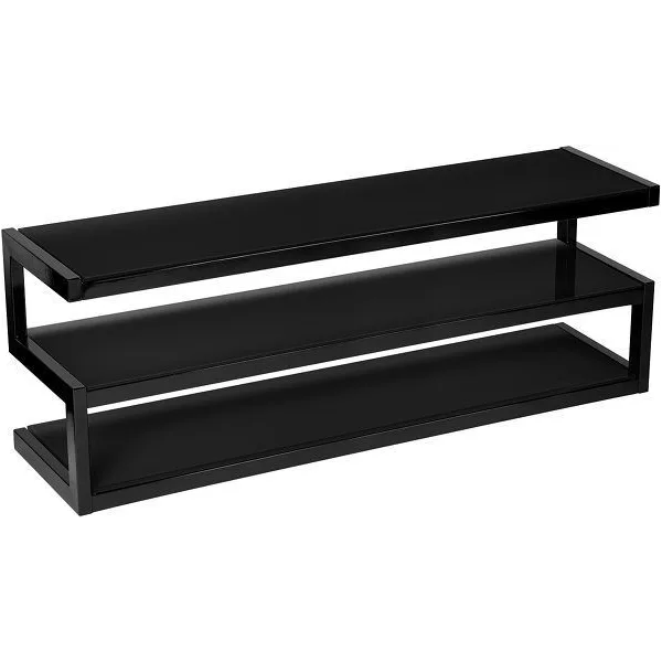 Meubles Disques et Platines Vinyles - NorStone - Esse 140 Noir satiné verres...
