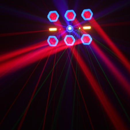 Jeux de lumière LED - Power Lighting - VIPER 6 RING