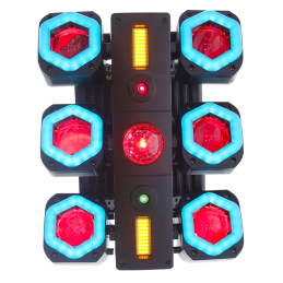 	Jeux de lumière LED - Power Lighting - VIPER 6 RING