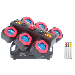 Jeux de lumière LED - Power Lighting - VIPER 6 RING