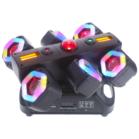 Jeux de lumière LED - Power Lighting - VIPER 6 RING