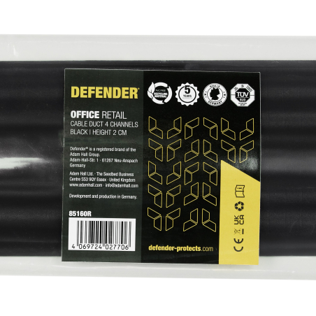 Passages de cables - Defender - OFFICE GREY RETAIL