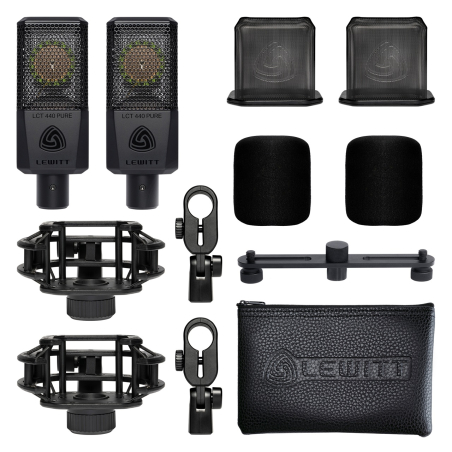 Micros studio - Lewitt - LCT 440 PURE stereo pair