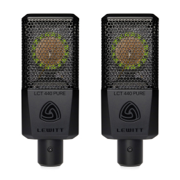	Micros studio - Lewitt - LCT 440 PURE stereo pair