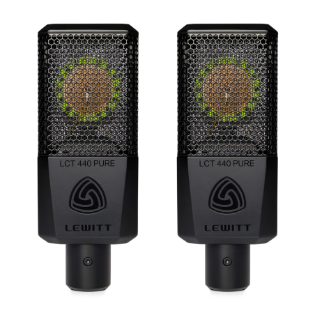 Micros studio - Lewitt - LCT 440 PURE stereo pair