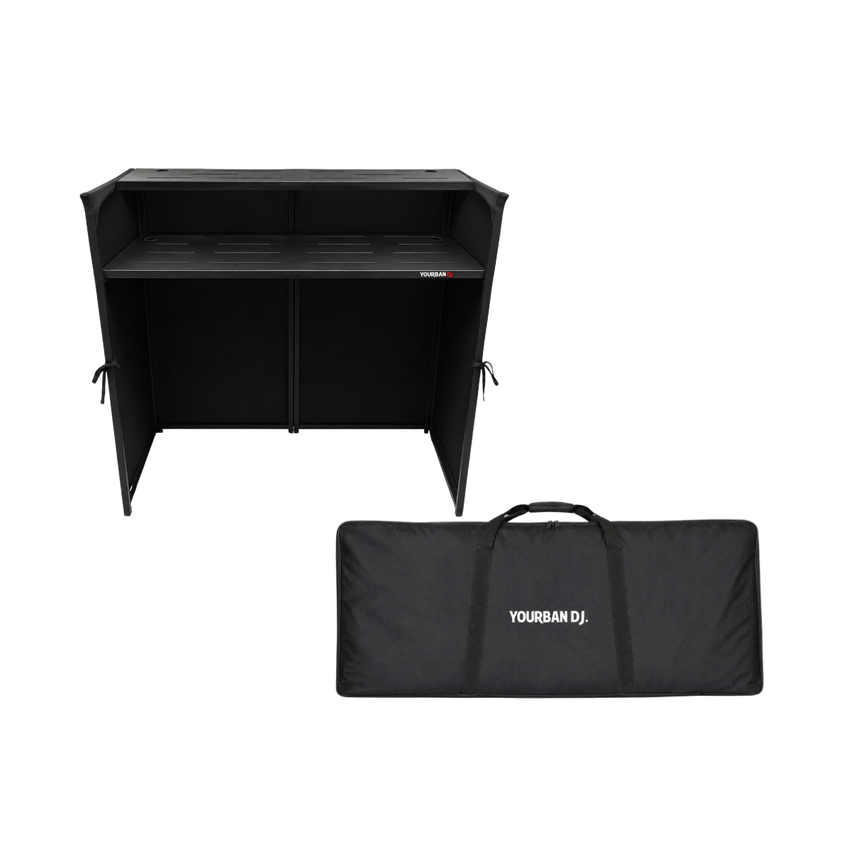 Stands DJ de scène - Yourban DJ - DJ BOOTH 300 BL