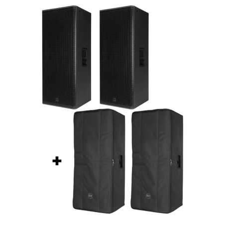 Enceintes amplifiées - RCF - Pack 2x NX985-A + 2x CVR NX...