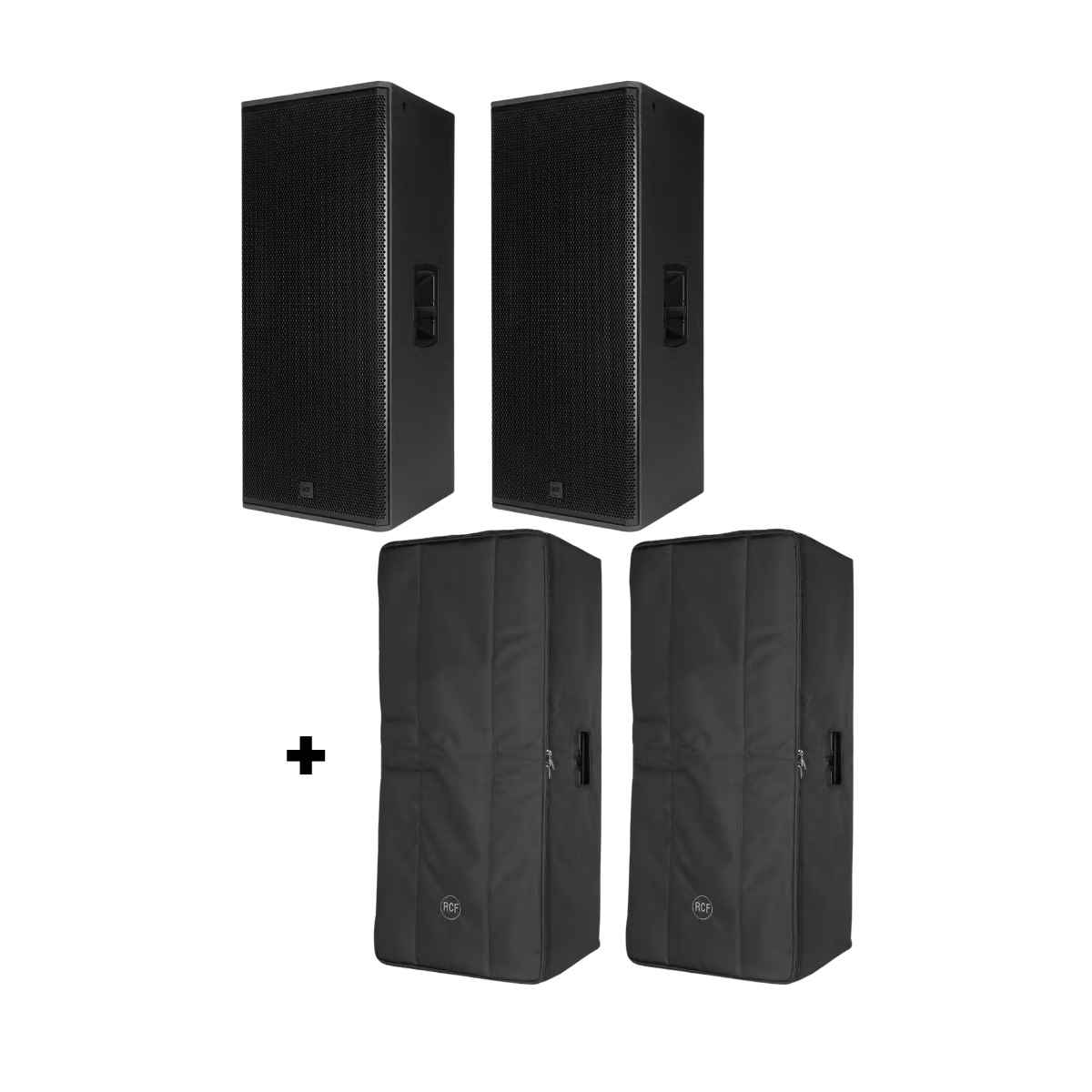 Enceintes amplifiées - RCF - Pack 2x NX985-A + 2x CVR NX...