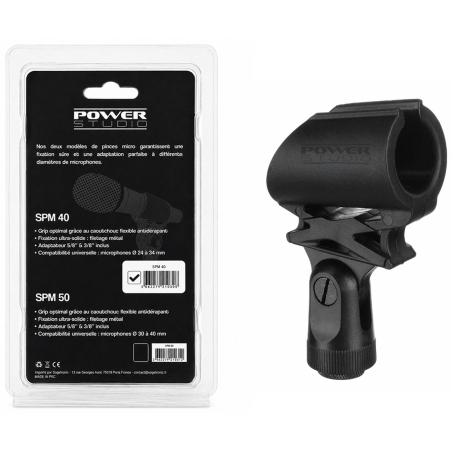 Pinces micros et accessoires - Power Studio - SPM 40