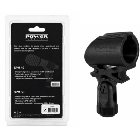 Pinces micros et accessoires - Power Studio - SPM 50