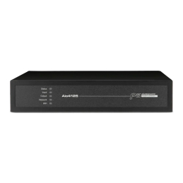 Ampli ligne 100V - Audiophony PA - Aio4125