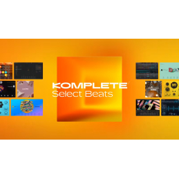 	Logiciels instruments virtuels - Native Instruments - Komplete 26 Select Beats
