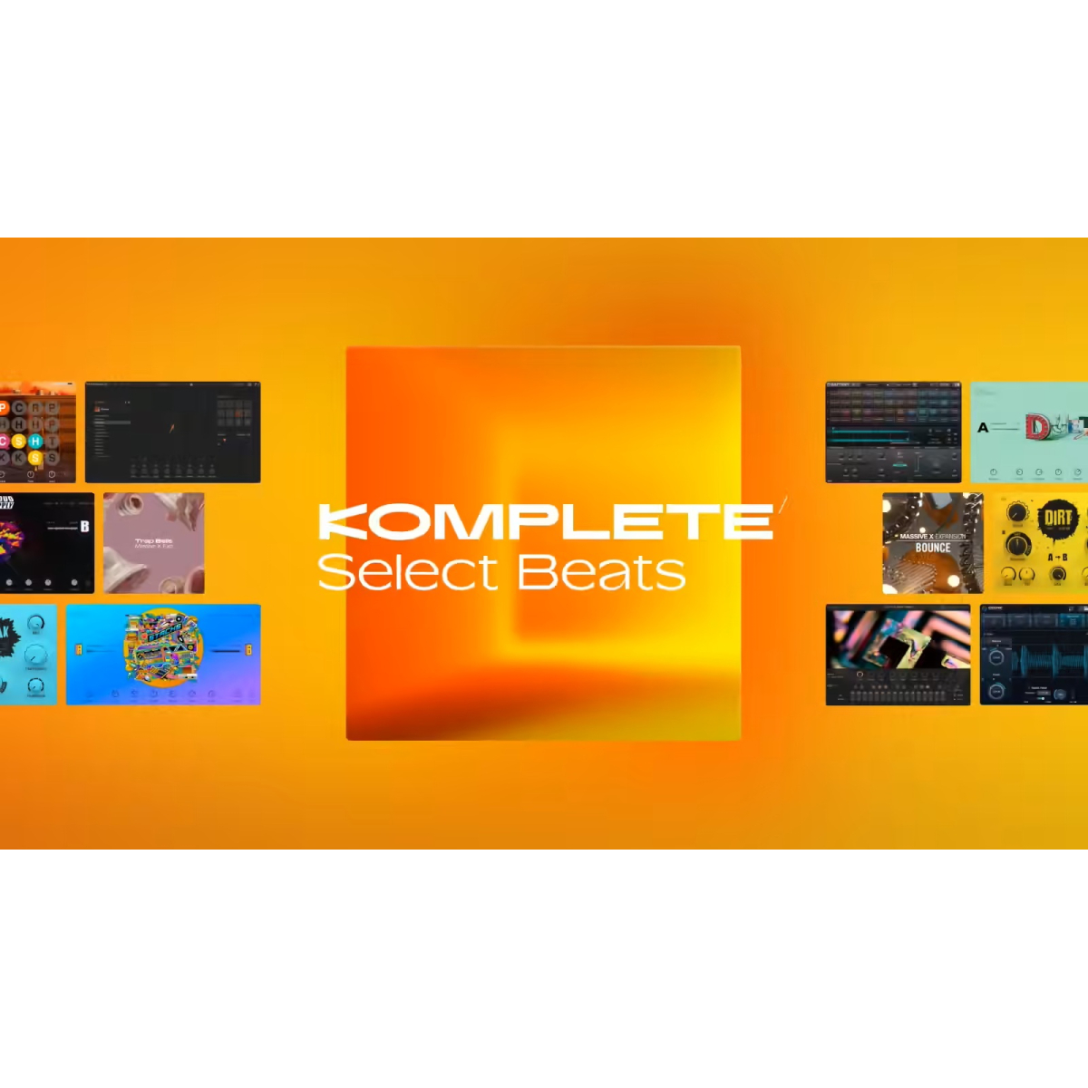 Logiciels instruments virtuels - Native Instruments - Komplete 26 Select Beats