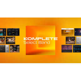 Logiciels instruments virtuels - Native Instruments - Komplete 26 Select Band