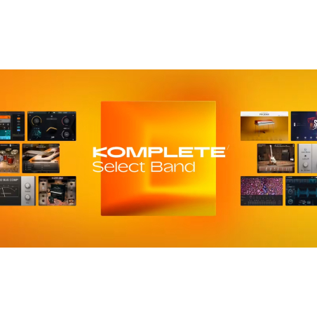 Logiciels instruments virtuels - Native Instruments - Komplete 26 Select Band
