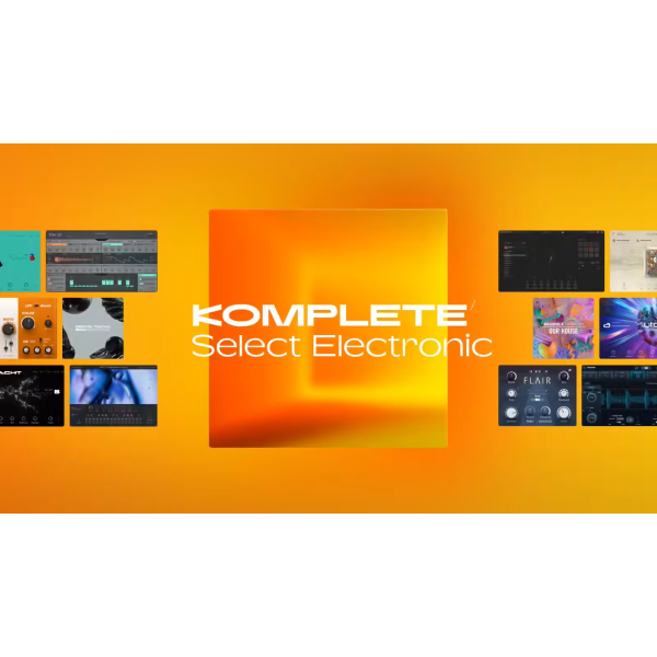 Logiciels instruments virtuels - Native Instruments - Komplete 26 Select Electronic