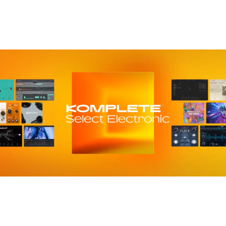 Logiciels instruments virtuels - Native Instruments - Komplete 26 Select Electronic
