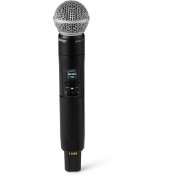 	Micros chant sans fil - Shure - SLXD24+/SM58 G65