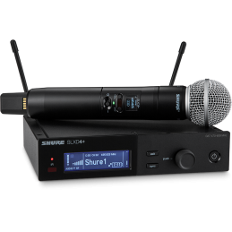 Micros chant sans fil - Shure - SLXD24+/SM58 G65