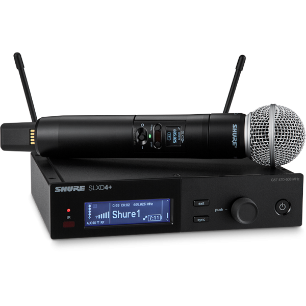 Micros chant sans fil - Shure - SLXD24+/SM58 G65