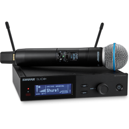 Micros chant sans fil - Shure - SLXD24+/BETA58 G65