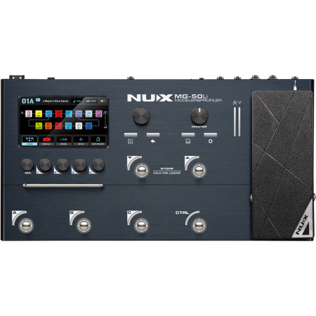 Pédales d'effets - NUX - MG-50Li (Dark Blue)