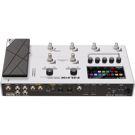 Pédales d'effets - NUX - MG-50Li (White)