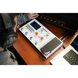 	Pédales d'effets - NUX - MG-50Li (White)