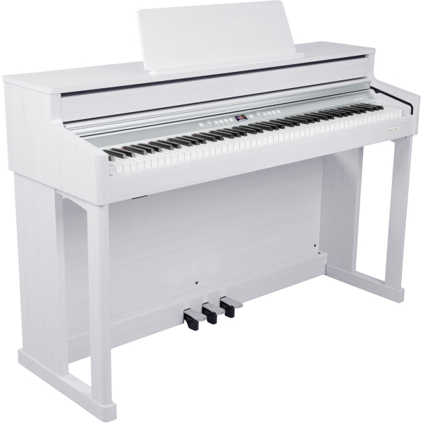 Pianos numériques meubles - NUX - NCK-430W (Blanc)