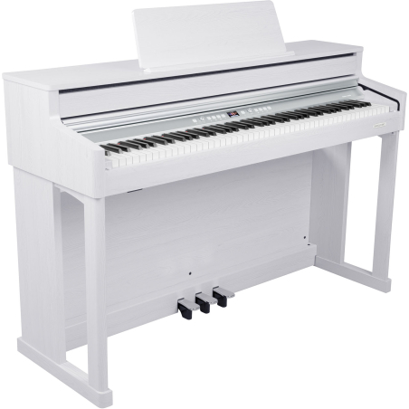 Pianos numériques meubles - NUX - NCK-430W (Blanc)