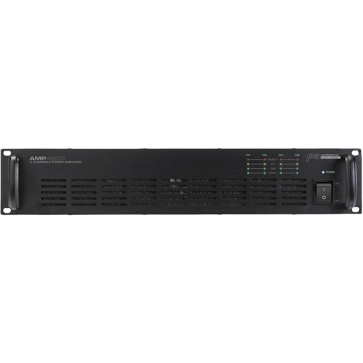 Ampli ligne 100V - Audiophony PA - AMP4600