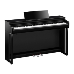 Pianos numériques meubles - Yamaha - CLP-825 PE (Noir laqué)