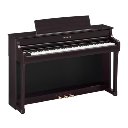 Pianos numériques meubles - Yamaha - CLP-835 R (Bois de rose)