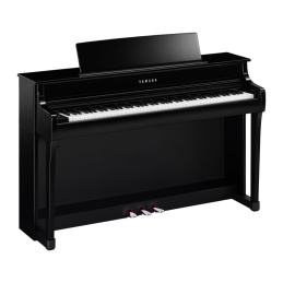 Pianos numériques meubles - Yamaha - CLP-835 PE (Noir laqué)