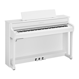 Pianos numériques meubles - Yamaha - CLP-845 WH (Blanc)