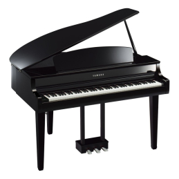 Pianos numériques meubles - Yamaha - CLP-865GP (Noir laqué)