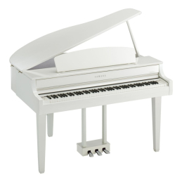 Pianos numériques meubles - Yamaha - CLP-865GPWH (Blanc laqué)