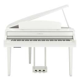 	Pianos numériques meubles - Yamaha - CLP-865GPWH (Blanc laqué)