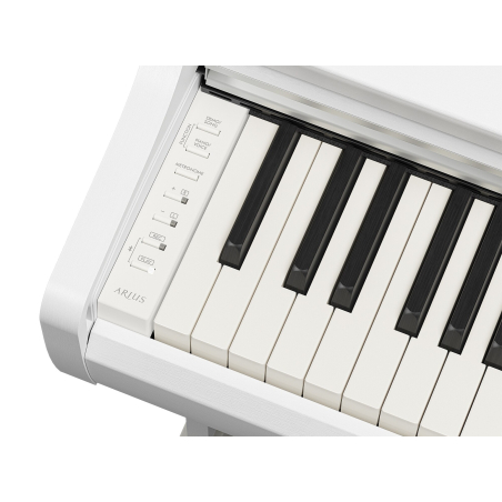 Pianos numériques meubles - Yamaha - YDP-166 WH Arius (Blanc)