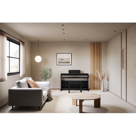 Pianos numériques meubles - Yamaha - YDP-166 B Arius (Noir)
