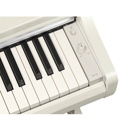 Pianos numériques meubles - Yamaha - YDP-166 WB Arius (Blanc crème)