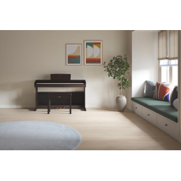	Pianos numériques meubles - Yamaha - YDP-146 R Arius (Bois de rose)