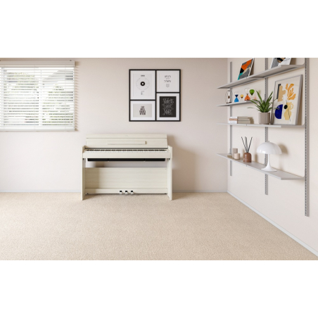 Pianos numériques meubles - Yamaha - YDP-S36 WB Arius (Blanc crème)